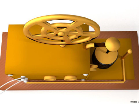 Telegrafo - Tipo 2 Modello 3D