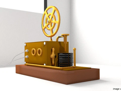 Telegrafo - Tipo 2 Modello 3D