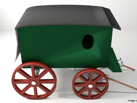 Carro - Consegna Modello 3D