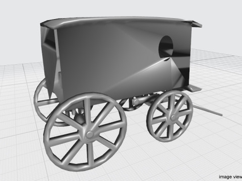 Wagon - Delivery Modèle 3D