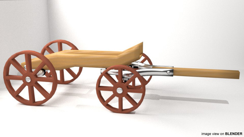 Wagon - Freight 3D Model .c4d .max .obj .3ds .fbx .stl .blend 