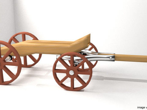 Wagon - Freight 3D Model