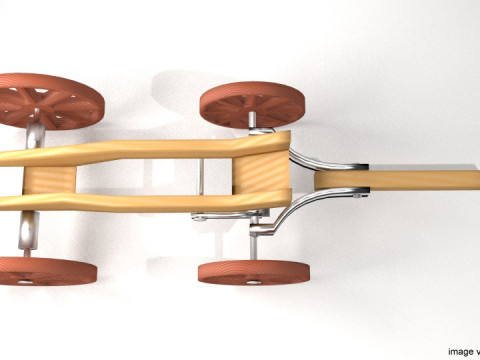 Wagon - Freight 3D Model
