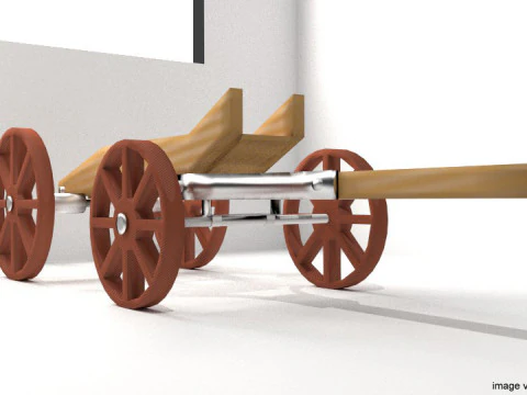 Carro - Merci Modello 3D