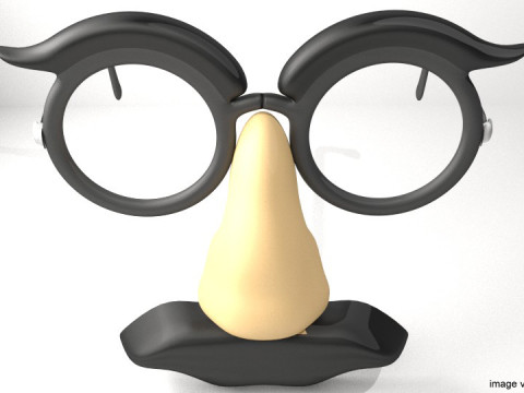 Novelty Eyeglasses - Groucho 3D 模型