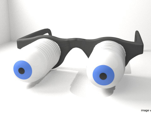 Novelty Eyeglasses - Pop-up Eyes 3D 模型