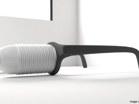 Novelty Eyeglasses - Pop-up Eyes 3D Model