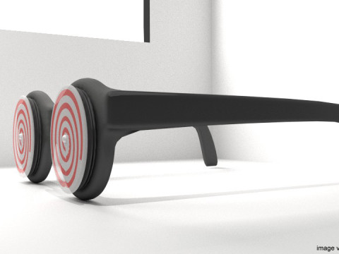 Novelty Eyeglasses - X-ray Vision 3D-Modell