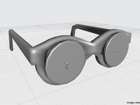 Novelty Eyeglasses - X-ray Vision 3D-Modell