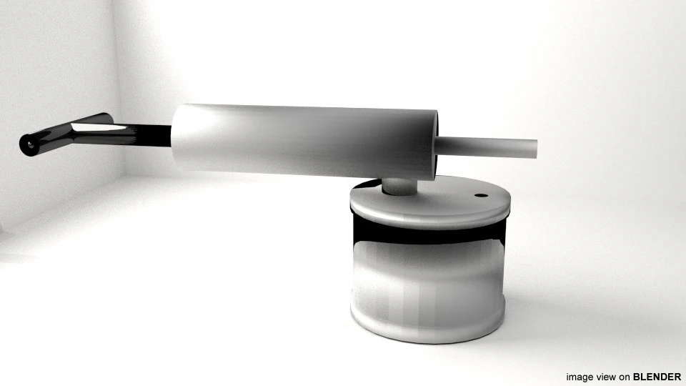 Pest Sprayer Type 1 3D Model .c4d .max .obj .3ds .fbx .stl .blend