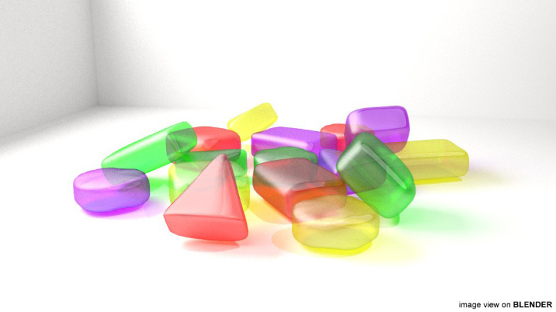 Hard Candy 3D Model .c4d .max .obj .3ds .fbx .stl .blend