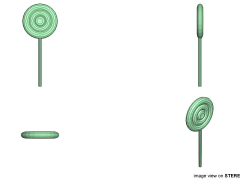 Lollipop 3D Model