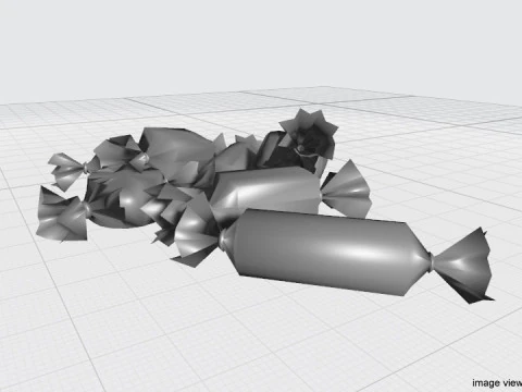 Candy Wraps 3D Model