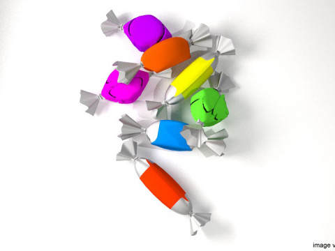 Candy Wraps 3D Model