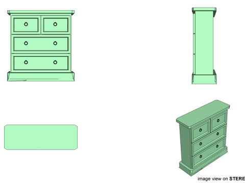 Cabinet - Type 1 Modelo 3D