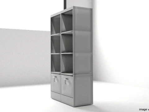 Schrank &ndash; Typ 2 3D Modell