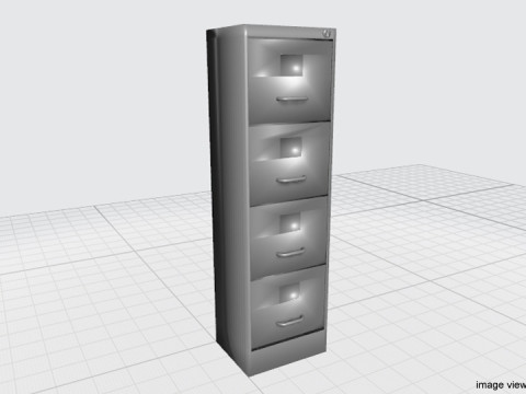 Cabinet - Type 3 3D Модель