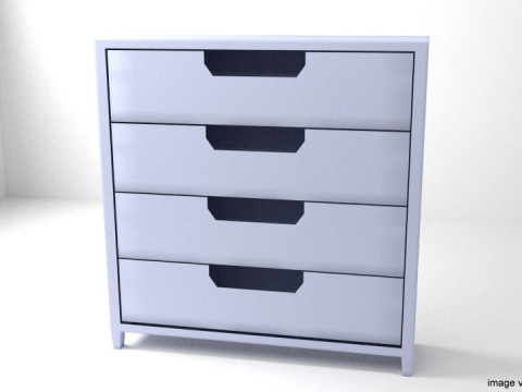 Cabinet - Type 4 3Dモデル