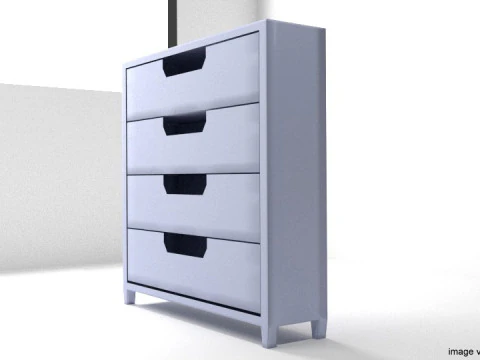 Cabinet - Type 4 3D Model