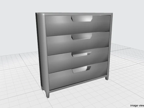 Cabinet - Type 4 3D Model