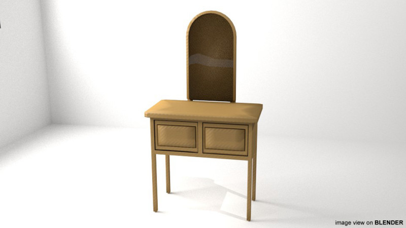 Cabinet - Type 5 3D Model .c4d .max .obj .3ds .fbx .stl .blend 