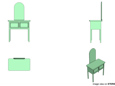 Cabinet - Type 5 3D Model