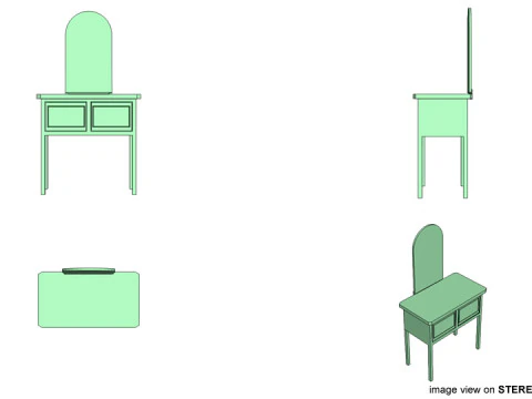 Cabinet - Type 5 3D Model