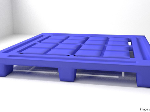 Pallet - Type 2 3D मॉडल