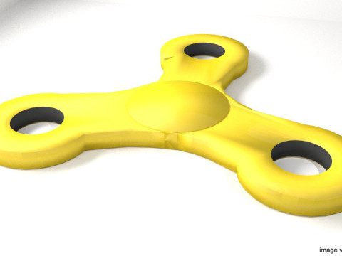 Fidget Spinner - Type 1 3D Model