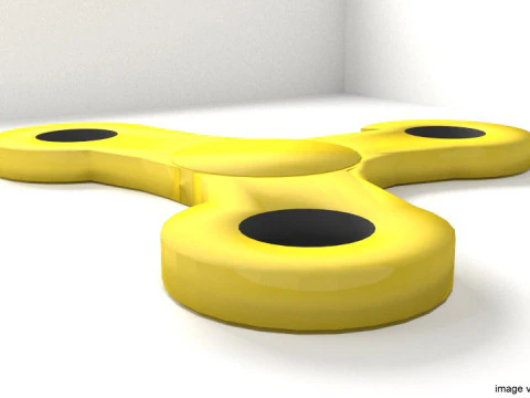 Fidget Spinner - Type 1 3D Model