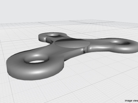 Fidget Spinner - Type 1 3D मॉडल