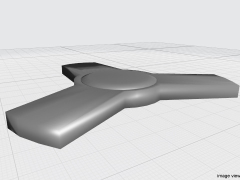Fidget Spinner - Type 3 3D मॉडल