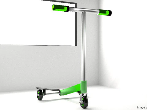 Kick Scooter Type 1 3D Model