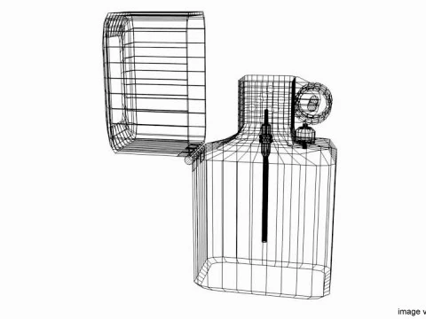 Lighter - Type 1 3D Model