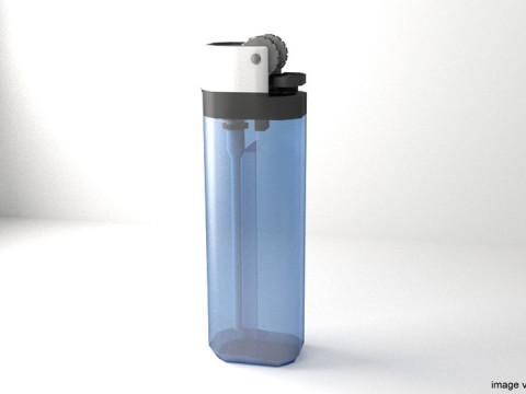 Lighter - Type 2 3D Модель