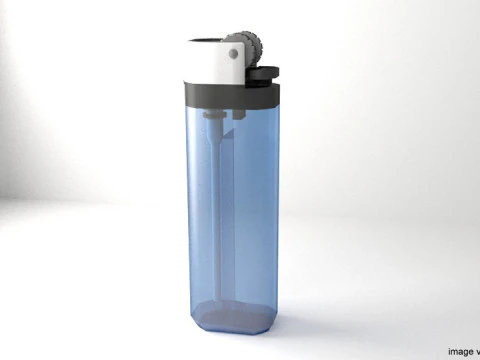 Isqueiro - Tipo 2 Modelo 3D