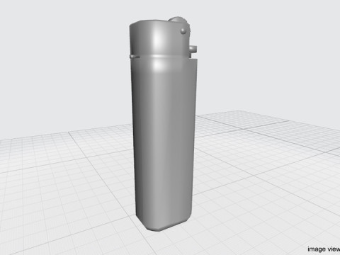 Lighter - Type 2 3D Model
