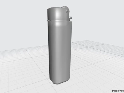 Lighter - Type 2 3D Model