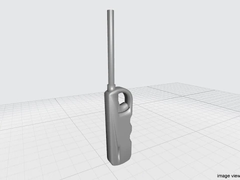 Lighter - Type 3 3D Model