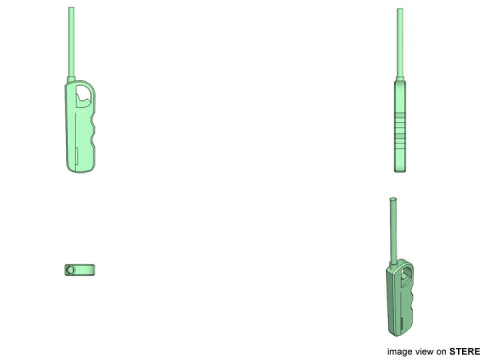 Lighter - Type 3 3D Model