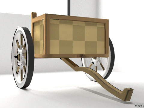 Chariot - Assyrians 3D Model