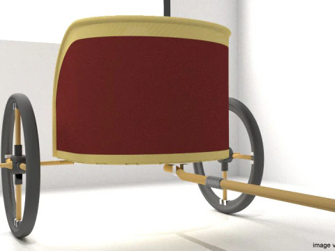 Chariot - Egyptian 3D Model