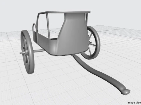 Chariot - Hittites 3D Model