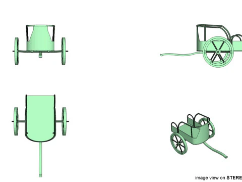 Chariot - Hittites 3D Model