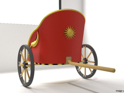 Chariot - Roman 3D 模型