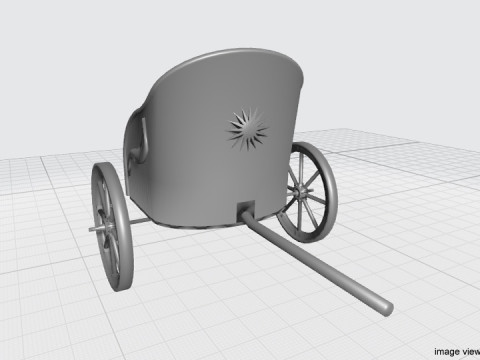 Chariot - Roman 3D 模型