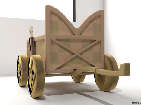Chariot - Sumerian Model 3D