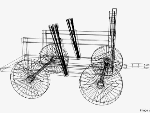 Chariot - Sumerian Model 3D