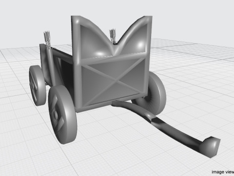 Chariot - Sumerian Model 3D