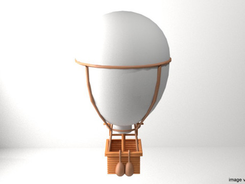 Hot Air Balloon - Classic Modèle 3D